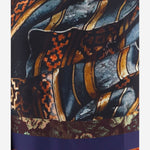 GONNA PAREO IN SETA CON STAMPA FANTASIA 010804 4058975 DRIES VAN NOTEN 