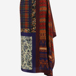 GONNA PAREO IN SETA CON STAMPA FANTASIA 010804 4058976 DRIES VAN NOTEN 