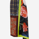 GONNA PAREO IN SETA CON STAMPA FANTASIA 010804 4058978 DRIES VAN NOTEN 