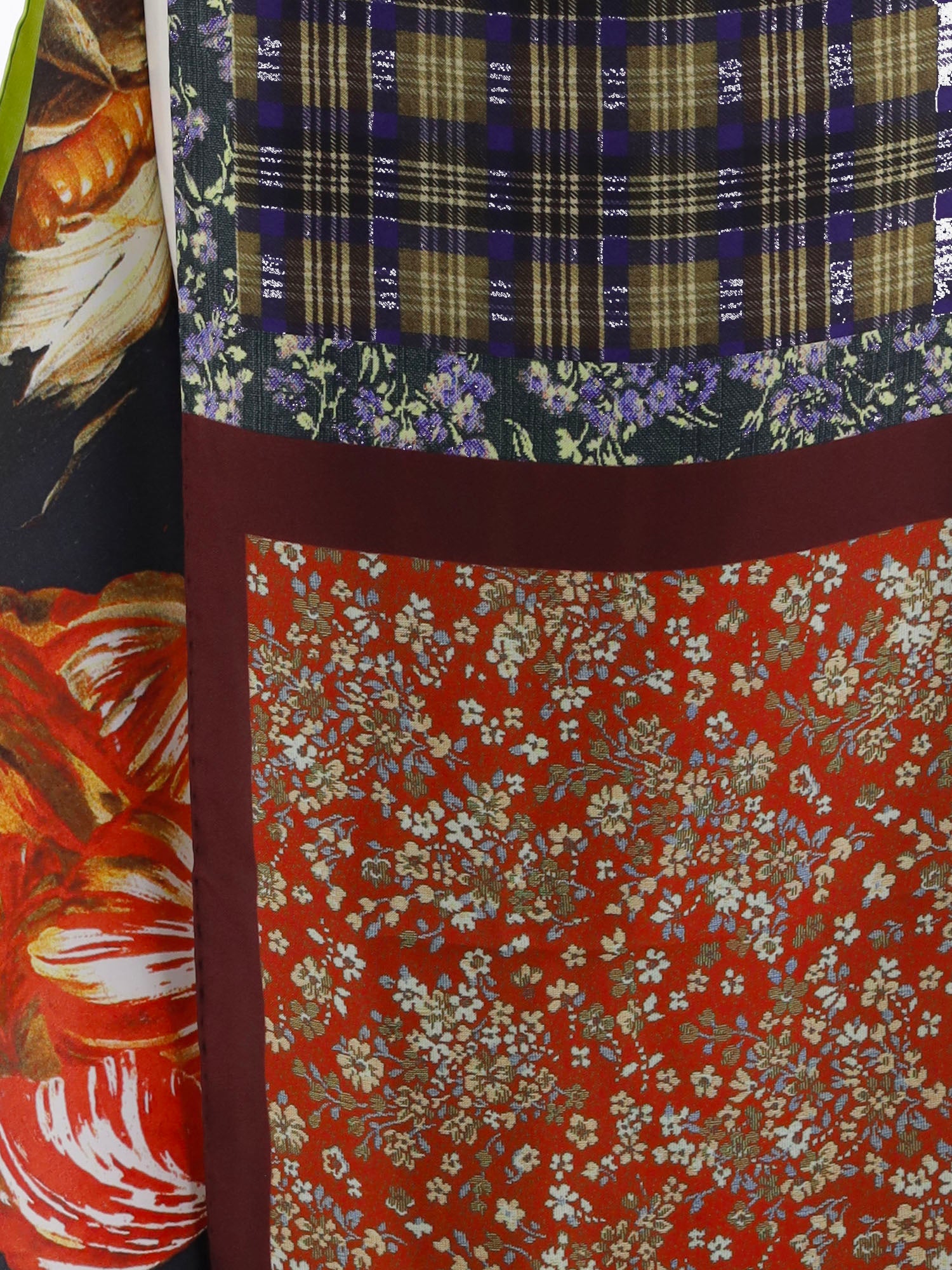 GONNA PAREO IN SETA CON STAMPA FANTASIA 010804 4058978 DRIES VAN NOTEN 