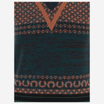 GILET IN LANA E VISCOSA CON MOTIVO GEOMETRICO 011217 4757605 DRIES VAN NOTEN 