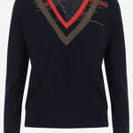 MAGLIONE IN LANA CON MOTIVO DECORATIVO 011220 4700509 DRIES VAN NOTEN 