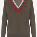 MAGLIONE IN LANA CON MOTIVO DECORATIVO 011220 4700610 DRIES VAN NOTEN 