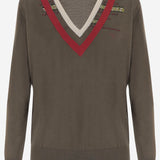 MAGLIONE IN LANA CON MOTIVO DECORATIVO 011220 4700610 DRIES VAN NOTEN 