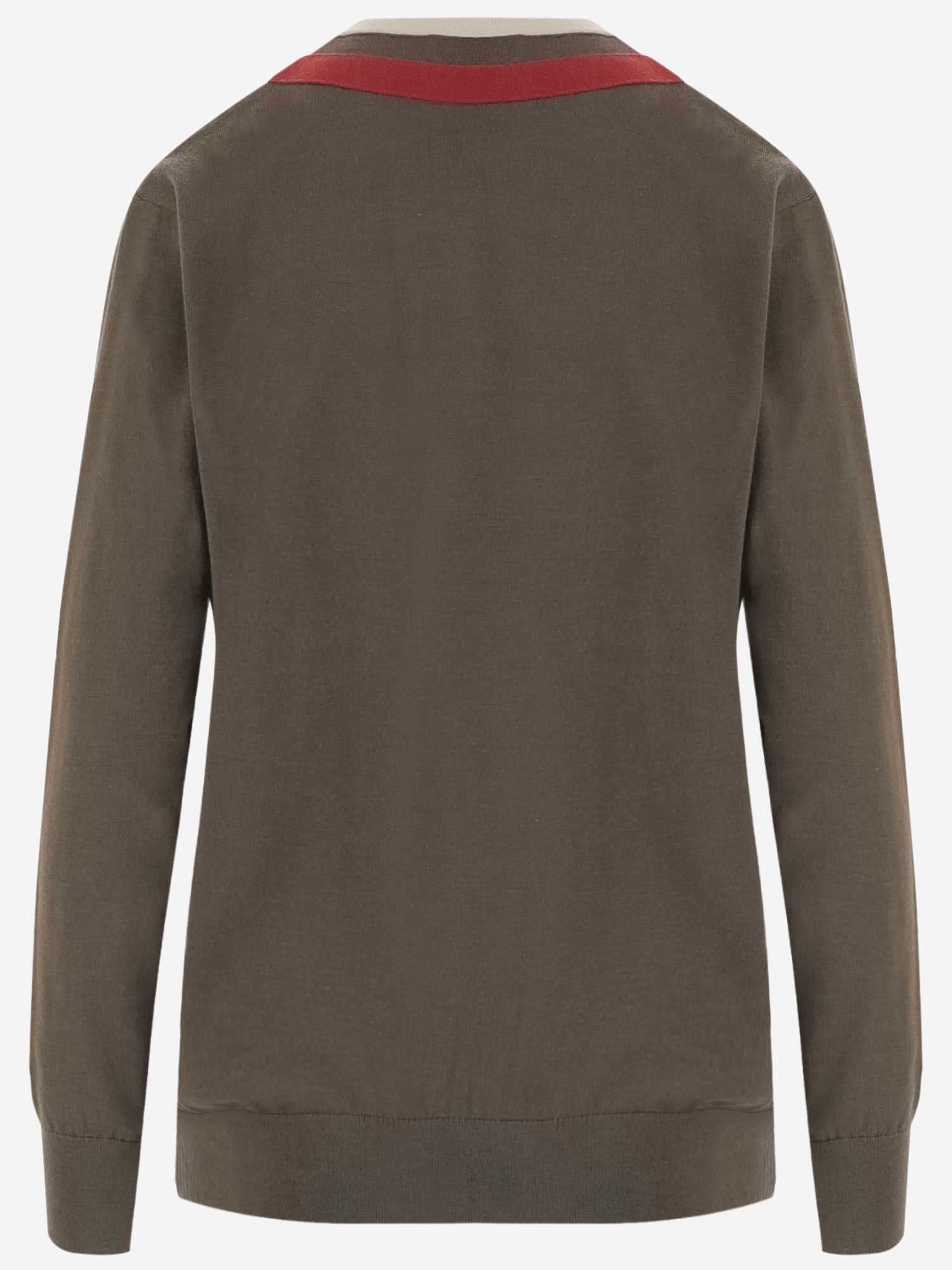 MAGLIONE IN LANA CON MOTIVO DECORATIVO 011220 4700610 DRIES VAN NOTEN 