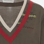 MAGLIONE IN LANA CON MOTIVO DECORATIVO 011220 4700610 DRIES VAN NOTEN 