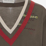 MAGLIONE IN LANA CON MOTIVO DECORATIVO 011220 4700610 DRIES VAN NOTEN 