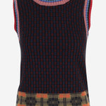 GILET IN MISTO LANA CON MOTIVO GEOMETRICO 011235 4762359 DRIES VAN NOTEN 