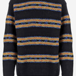 MAGLIONE IN MISTO LANA CON MOTIVO A RIGHE 011241 4755900 DRIES VAN NOTEN 