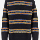 MAGLIONE IN MISTO LANA CON MOTIVO A RIGHE 011241 4755900 DRIES VAN NOTEN 