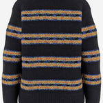 MAGLIONE IN MISTO LANA CON MOTIVO A RIGHE 011241 4755900 DRIES VAN NOTEN 