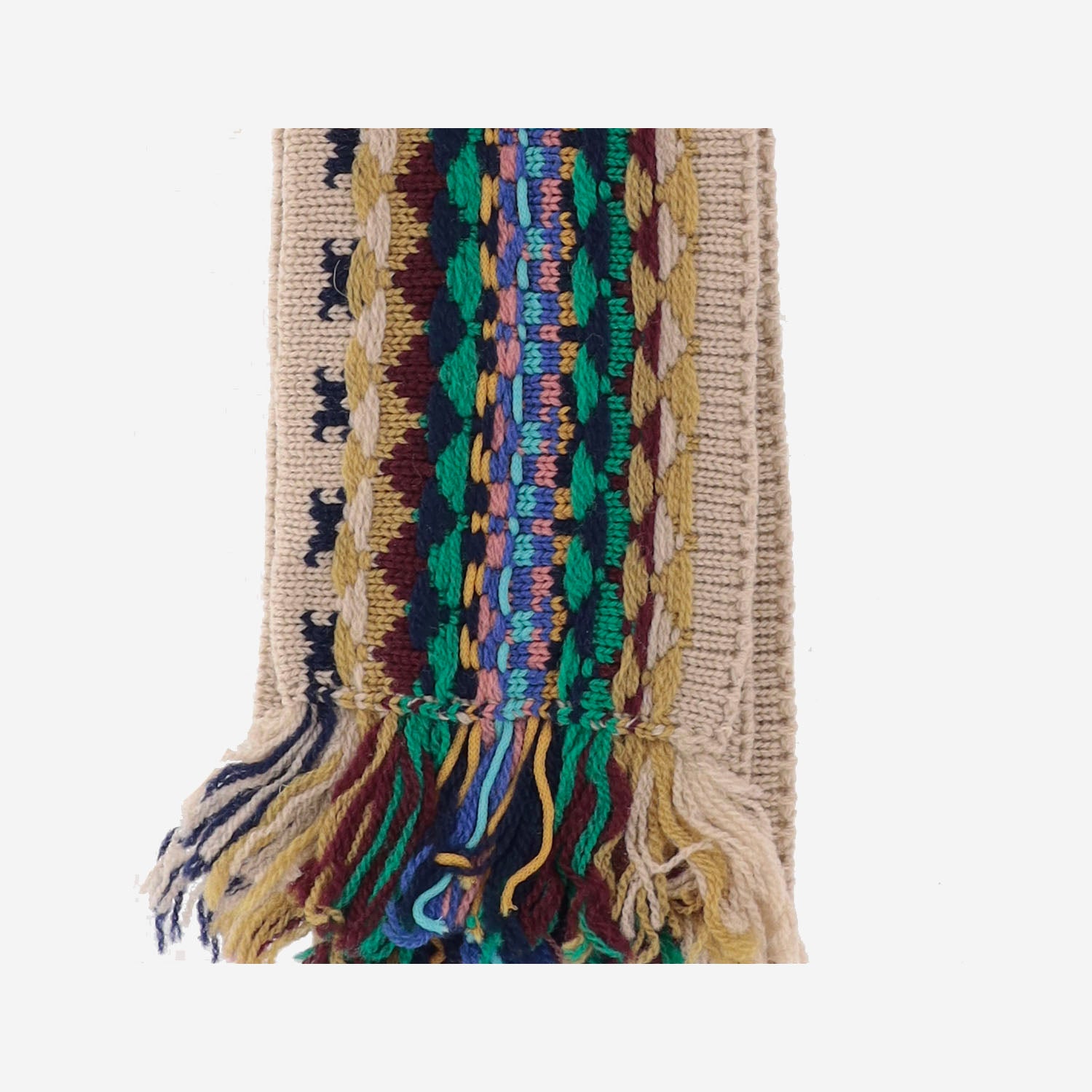 SCIARPA IN LANA CON MOTIVO FANTASIA 012207 4761106 DRIES VAN NOTEN 