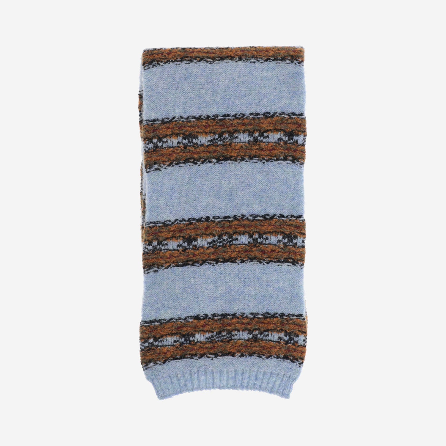 SCIARPA IN MISTO ALPACA E LANA CON MOTIVO A RIGHE 012209 4755514 DRIES VAN NOTEN 