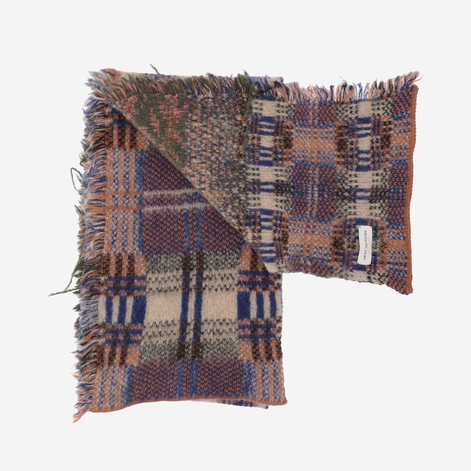 SCIARPA REALIZZATA IN MISTO ALPACA E LANA 012212 4765005 DRIES VAN NOTEN 