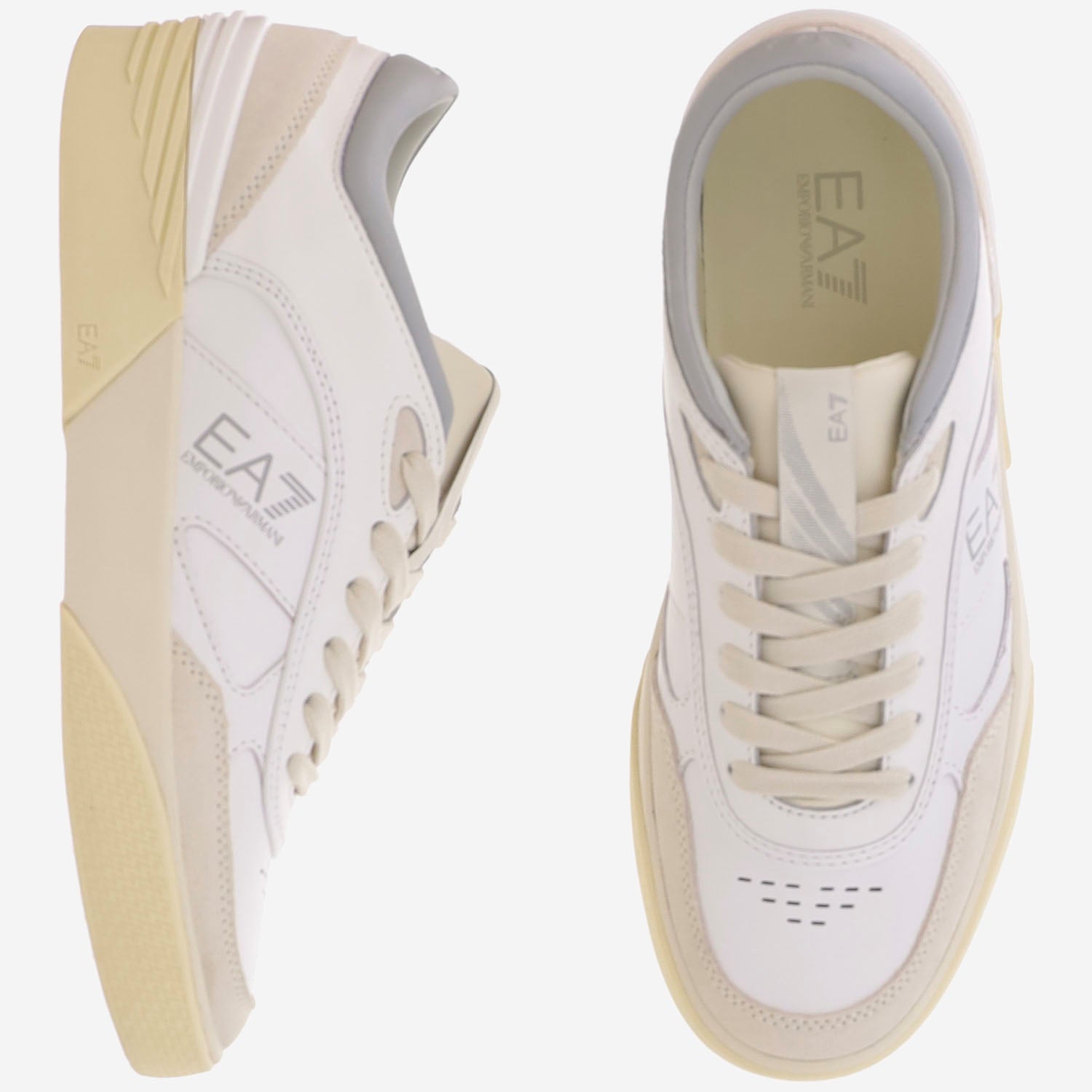 Sneakers OTG Pride Luxe in pelle con inserti in suede 7X000860 AF27953M0451 EA7 EMPORIO ARMANI 