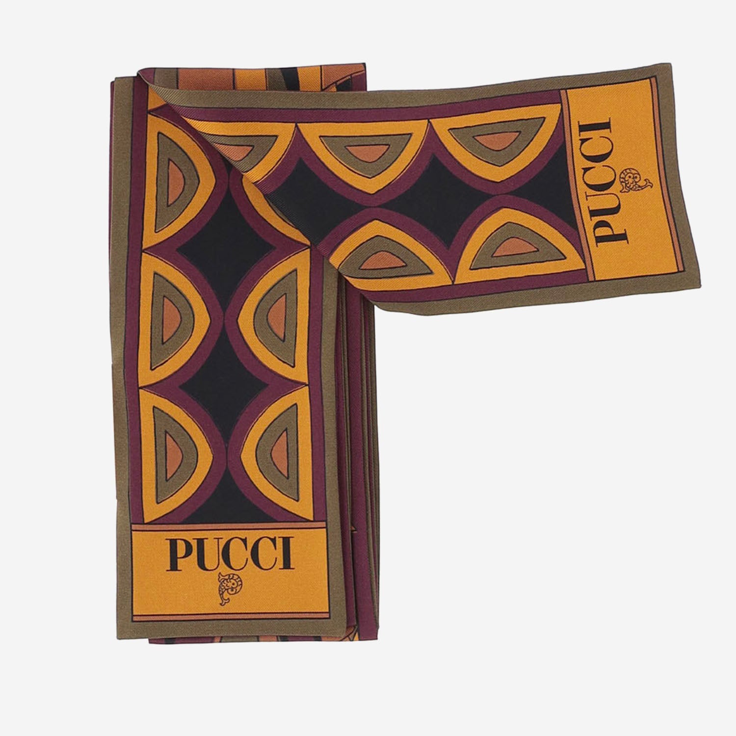 FOULARD IN SETA CON MIX DI STAMPE 6UGB30 6UC072 EMILIO PUCCI 