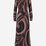 Abito in lurex stretch con stampa Iride 6UJI65 6U867011 EMILIO PUCCI 