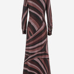 Abito in lurex stretch con stampa Iride 6UJI65 6U867011 EMILIO PUCCI 
