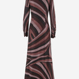 Abito in lurex stretch con stampa Iride 6UJI65 6U867011 EMILIO PUCCI 