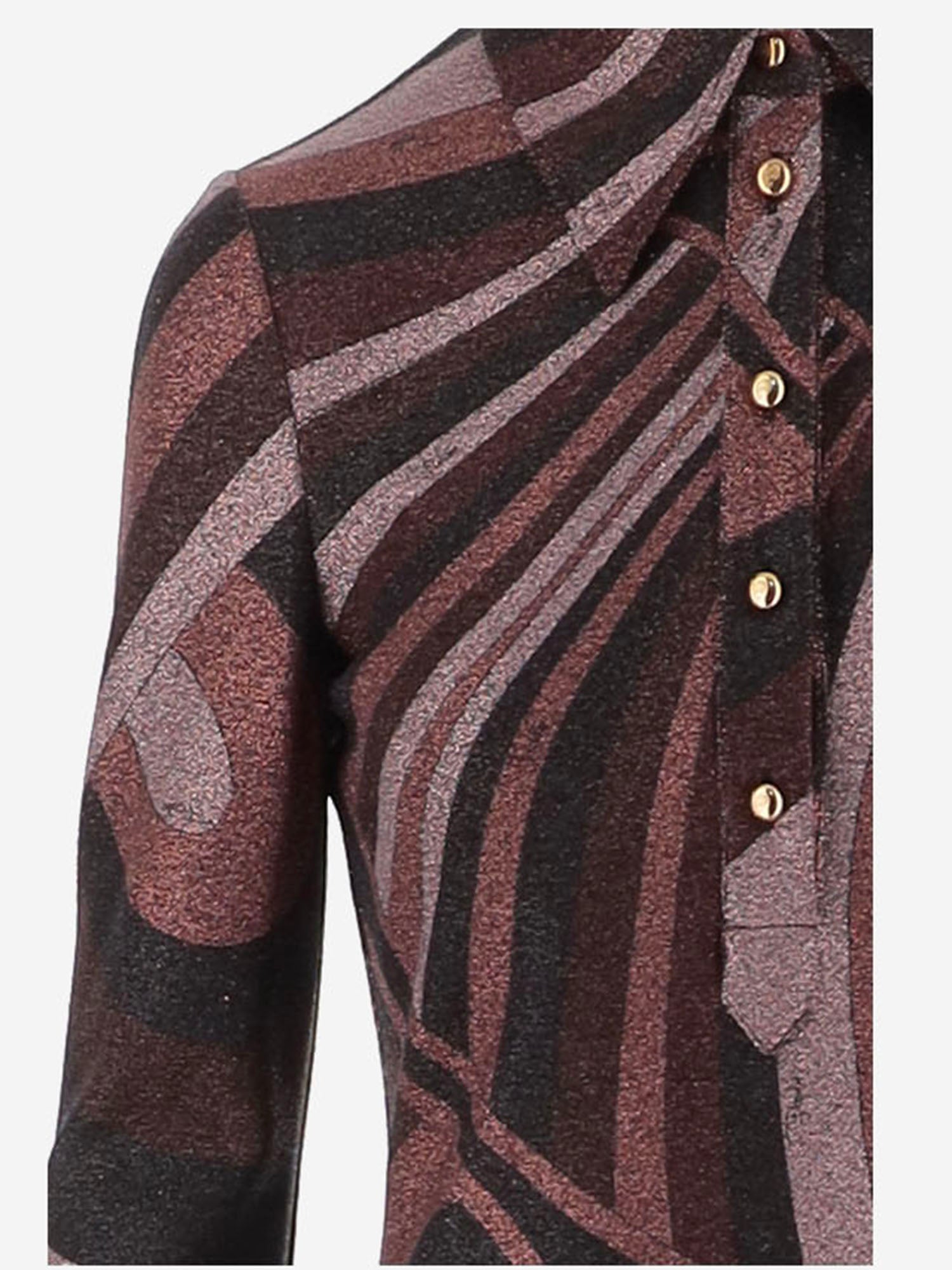 Abito in lurex stretch con stampa Iride 6UJI65 6U867011 EMILIO PUCCI 