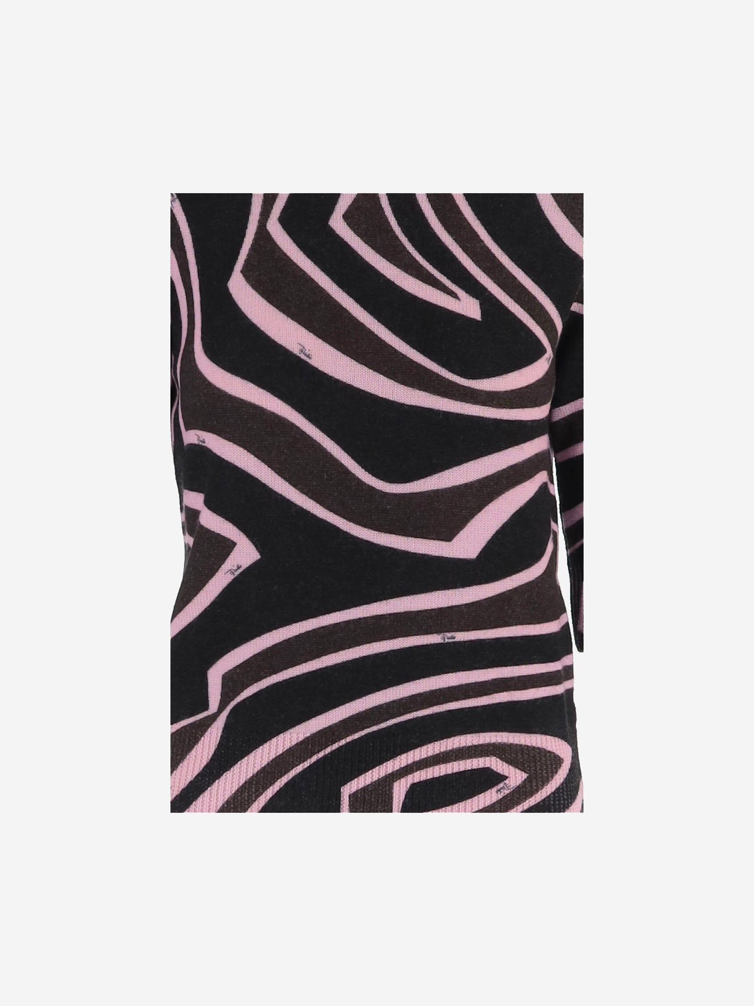 MAGLIA IN LANA CON STAMPA LABIRINTO 6UKM72 6U960020 EMILIO PUCCI 