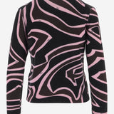 Maglia in Lana con Stampa Labirinto 6UKM73 6U960020 EMILIO PUCCI 