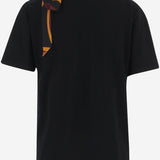 T-SHIRT IN LANA CON DETTAGLIO FOULARD 6UKM81 6U961999 EMILIO PUCCI 
