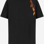 T-SHIRT IN LANA CON DETTAGLIO FOULARD 6UKM81 6U961999 EMILIO PUCCI 