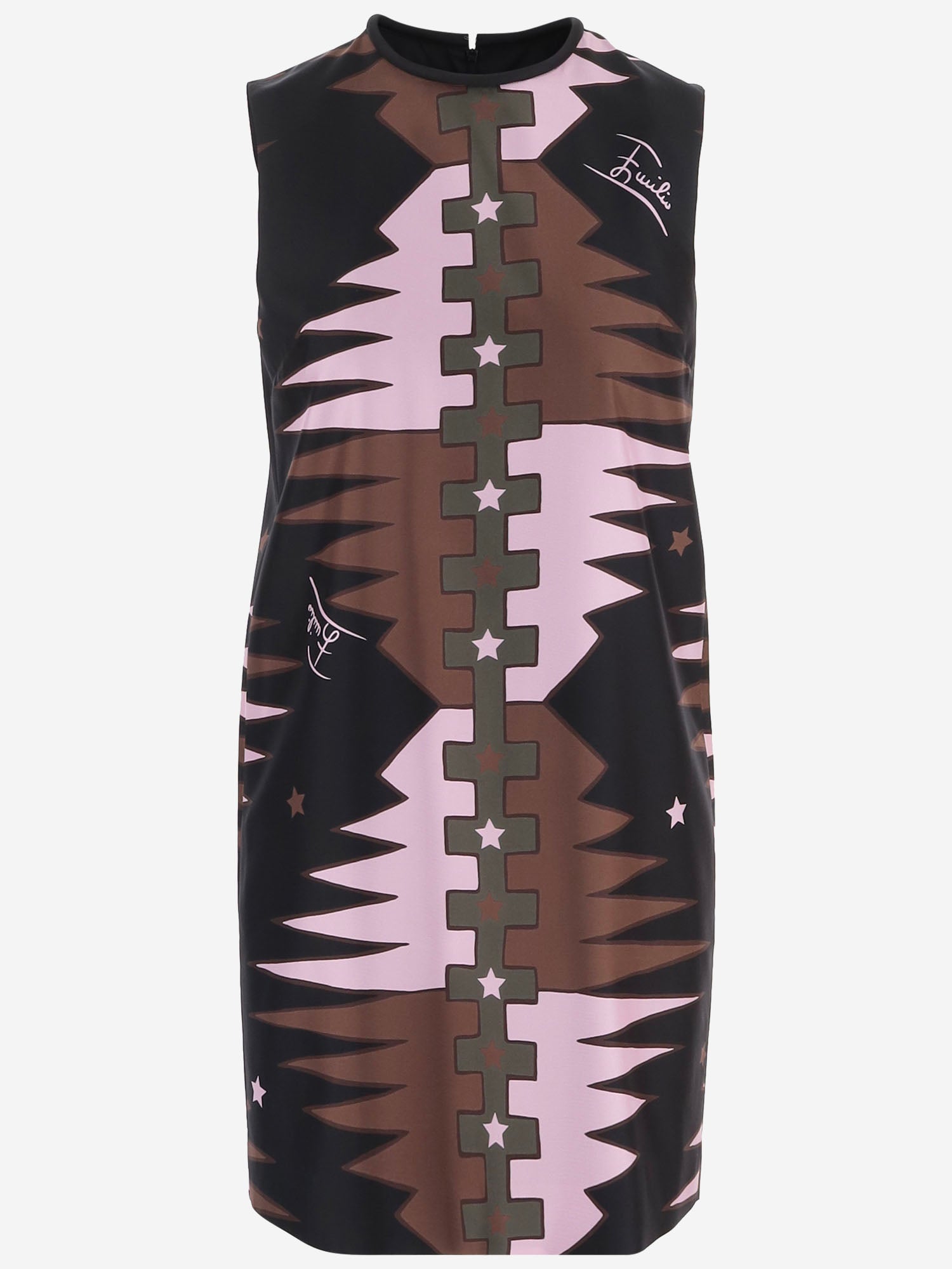 Abito in Seta in Stampa Valdimontone 6URG05 6U831052 EMILIO PUCCI 