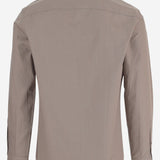 CAMICIA IN COTONE CON LOGO EM001537 AF18123F8210 EMPORIO ARMANI 