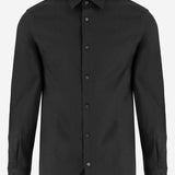 CAMICIA IN COTONE CON LOGO EM001537 AF18123FC203 EMPORIO ARMANI 