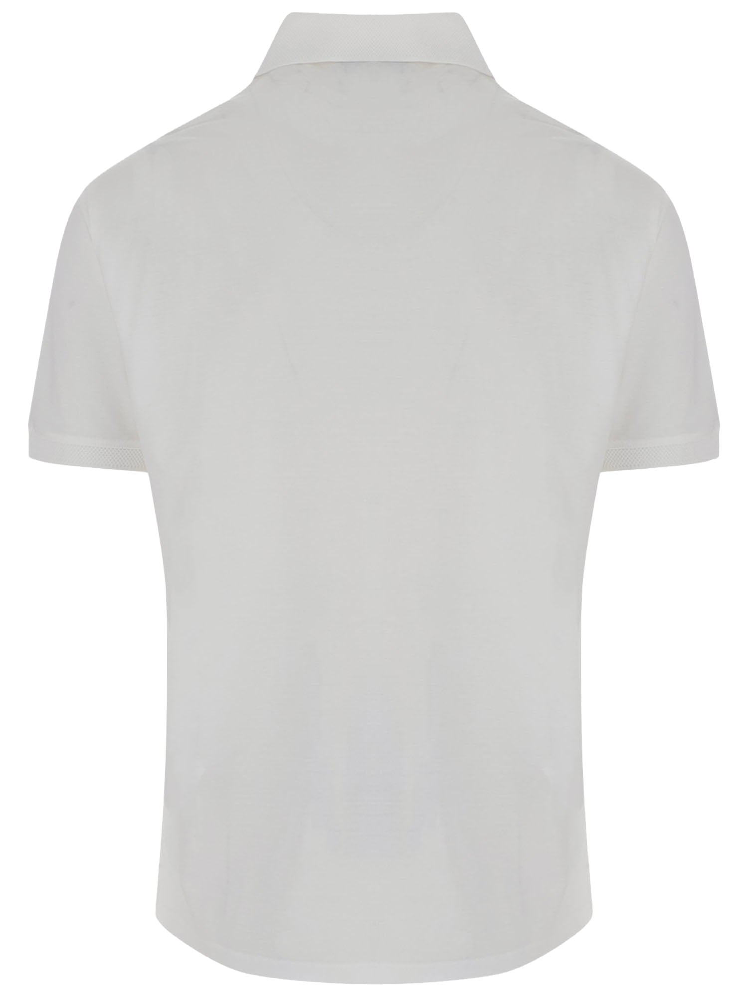 POLO IN MISTO COTONE CON LOG EM004588 AF10017U0003 EMPORIO ARMANI 