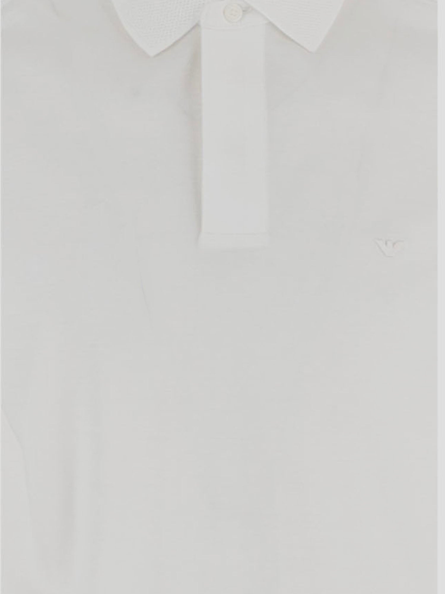 POLO IN MISTO COTONE CON LOG EM004588 AF10017U0003 EMPORIO ARMANI 