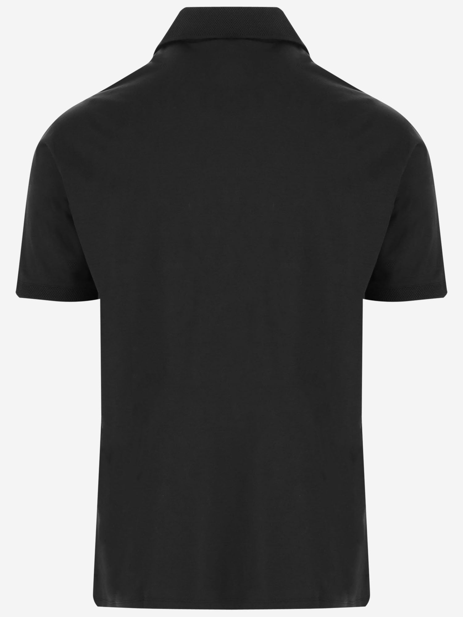 POLO IN MISTO COTONE CON LOGO EM004588 AF10017UC001 EMPORIO ARMANI 
