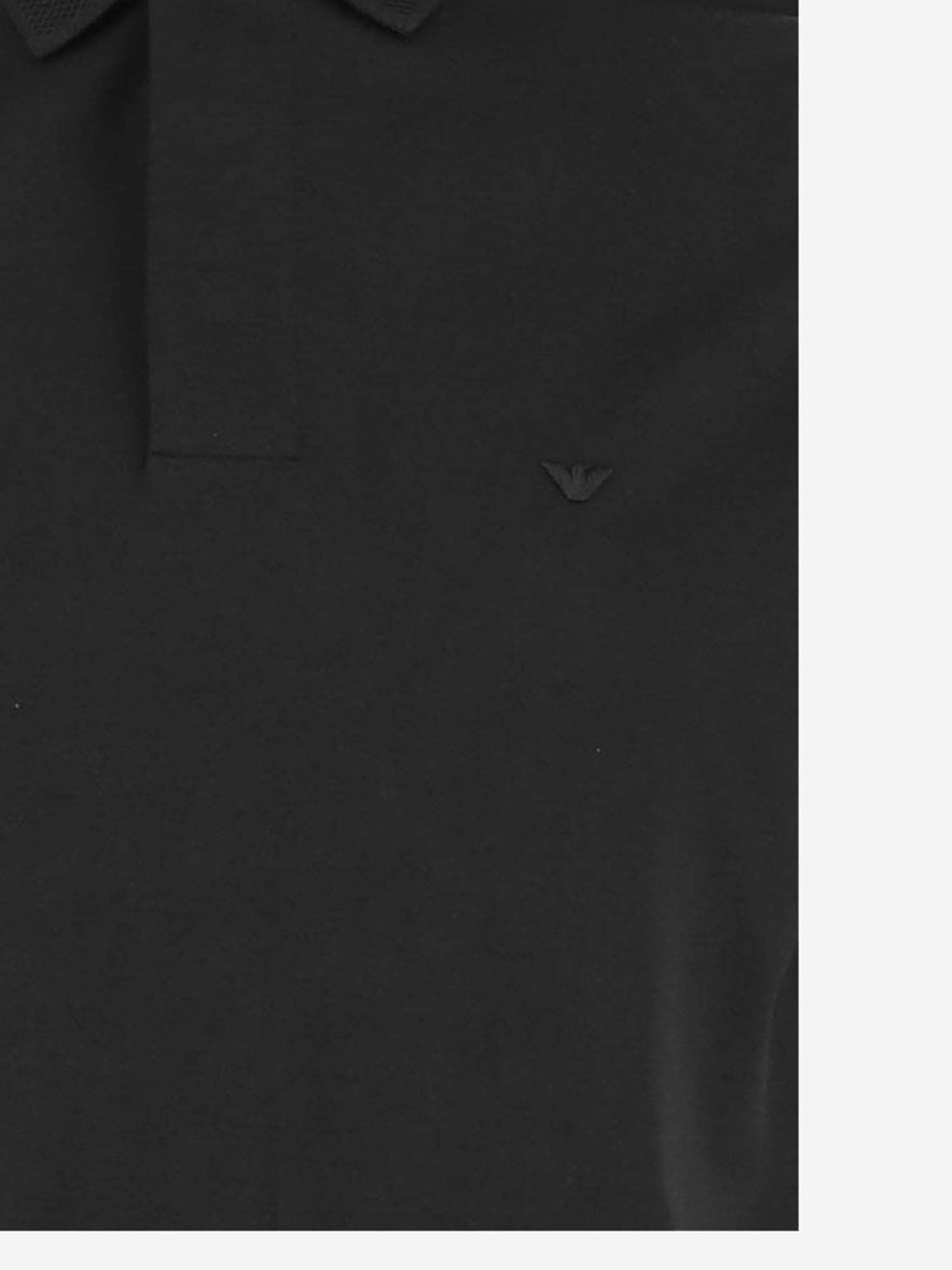 POLO IN MISTO COTONE CON LOGO EM004588 AF10017UC001 EMPORIO ARMANI 