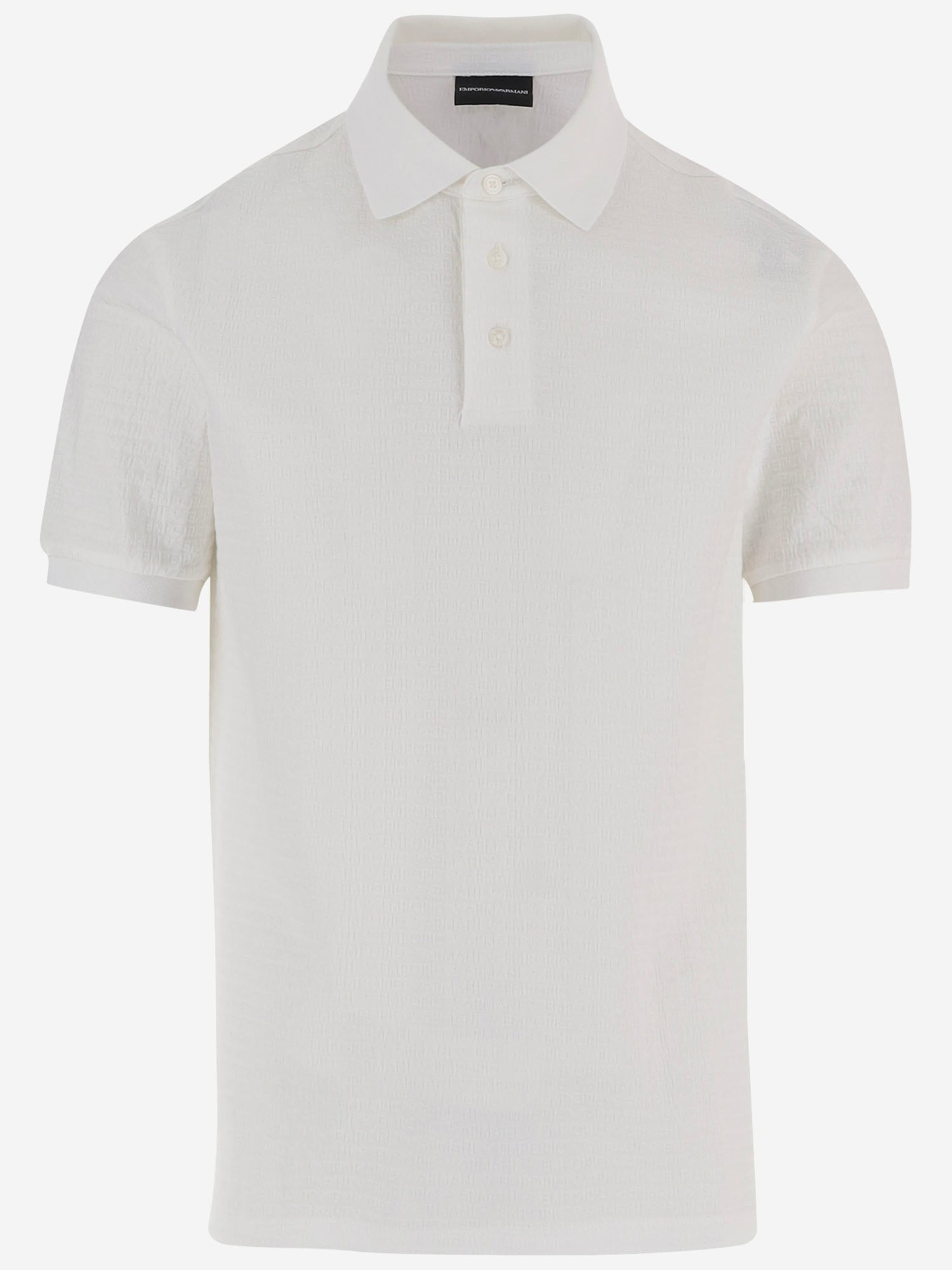 POLO IN COTONE CON LOGO EM004595 AF10762F0185 EMPORIO ARMANI 