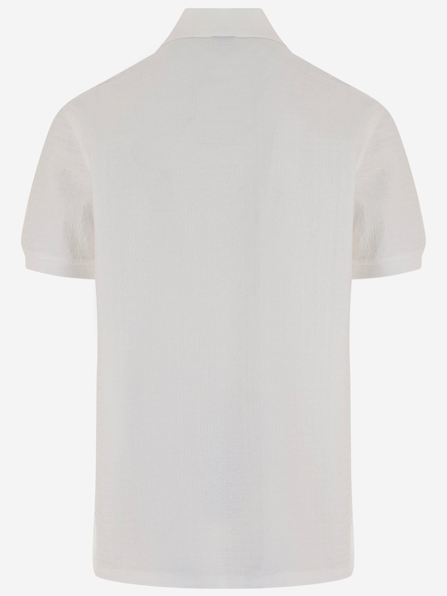 POLO IN COTONE CON LOGO EM004595 AF10762F0185 EMPORIO ARMANI 