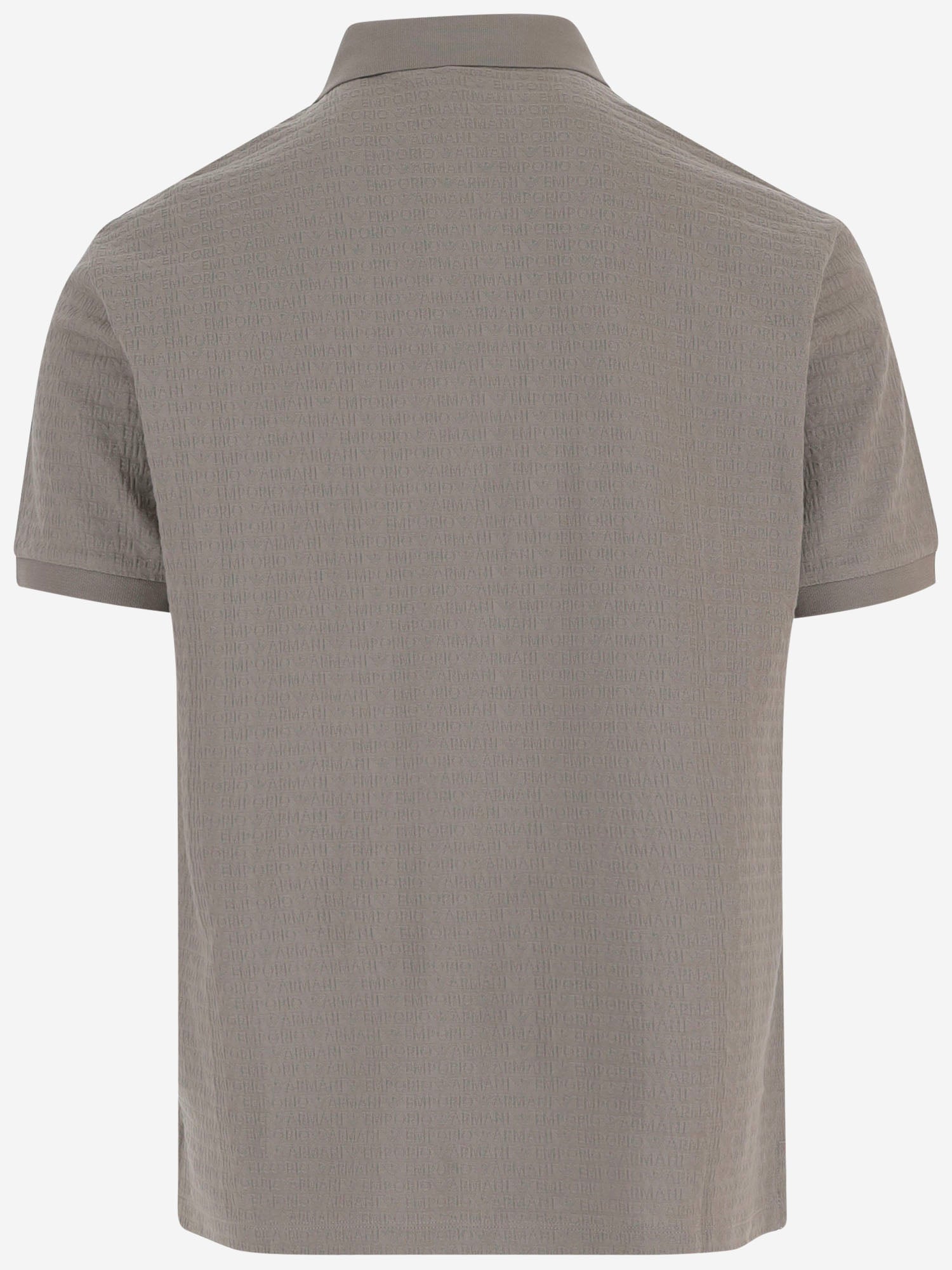 POLO IN COTONE CON LOGO EM004595 AF10762F8219 EMPORIO ARMANI 