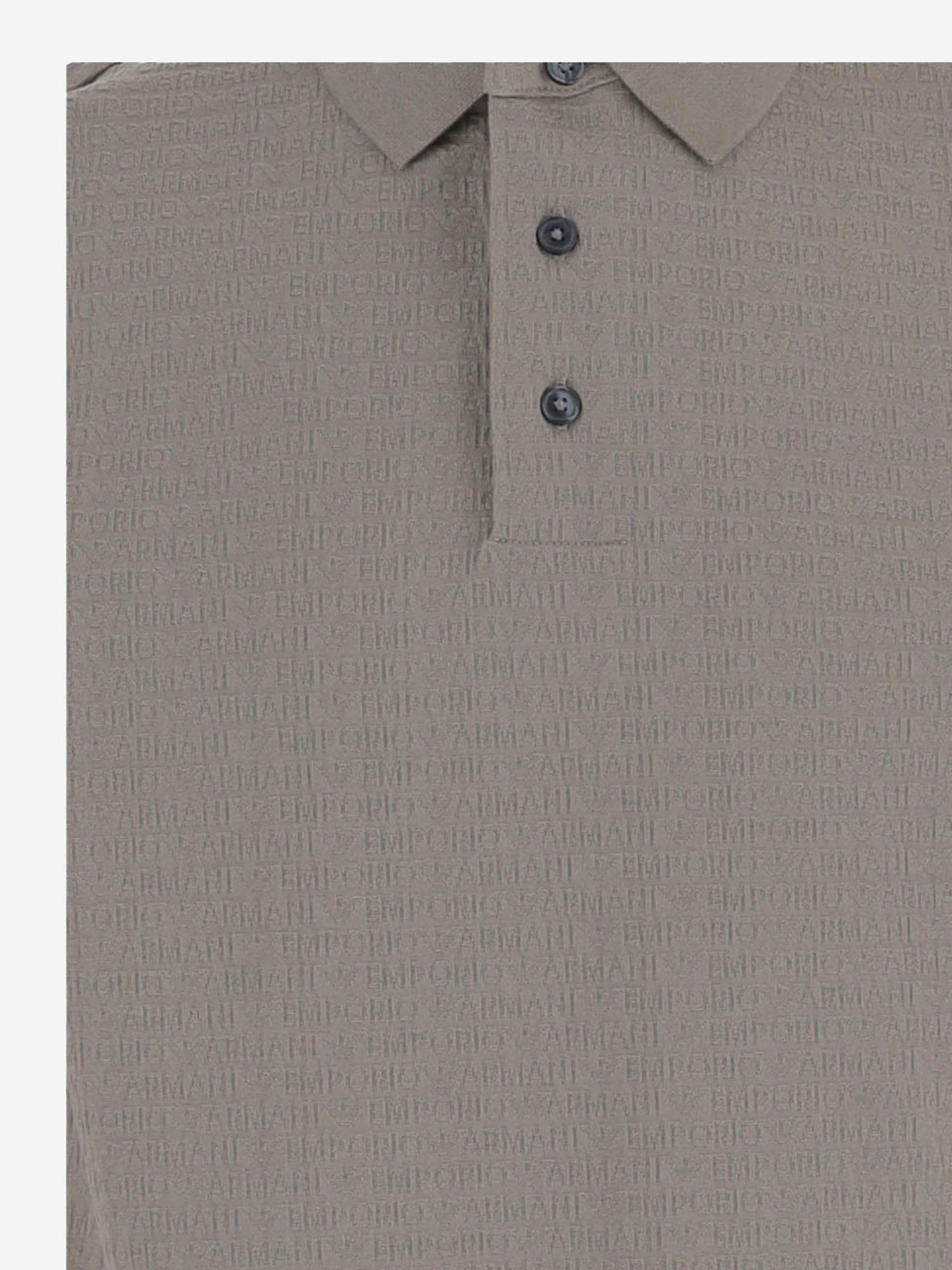POLO IN COTONE CON LOGO EM004595 AF10762F8219 EMPORIO ARMANI 