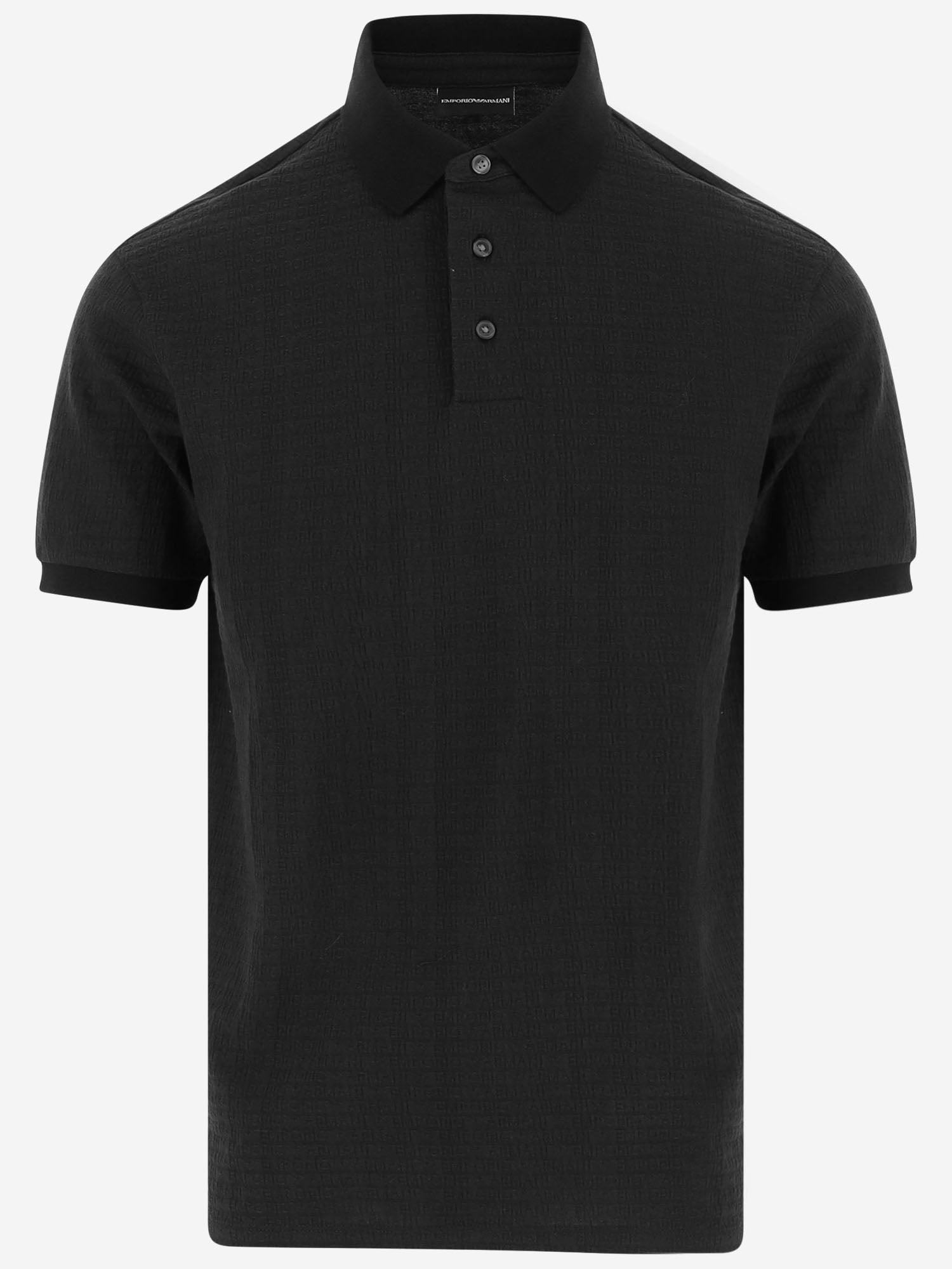 POLO IN COTONE CON LOGO EM004595 AF10762FC293 EMPORIO ARMANI 