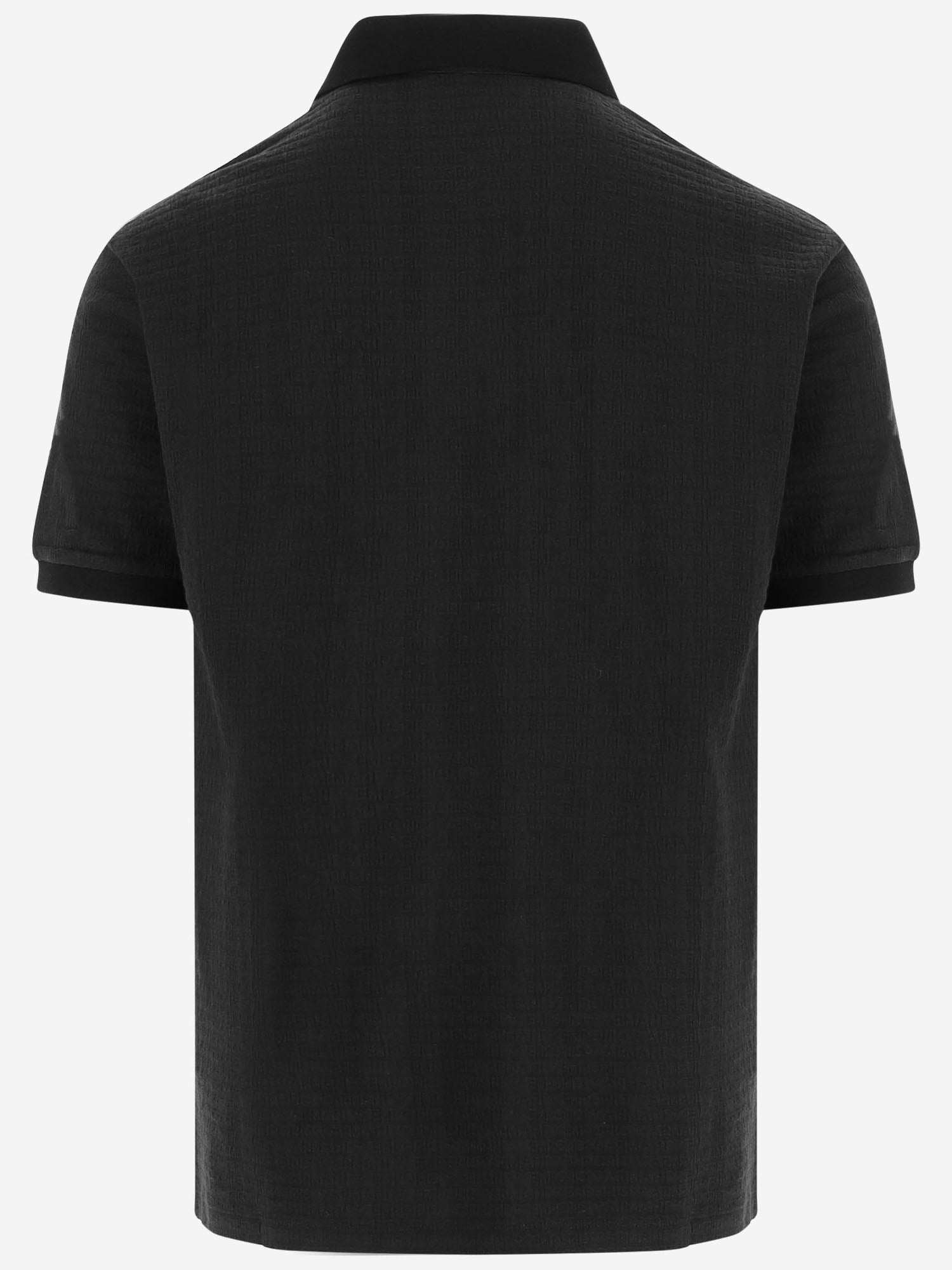 POLO IN COTONE CON LOGO EM004595 AF10762FC293 EMPORIO ARMANI 