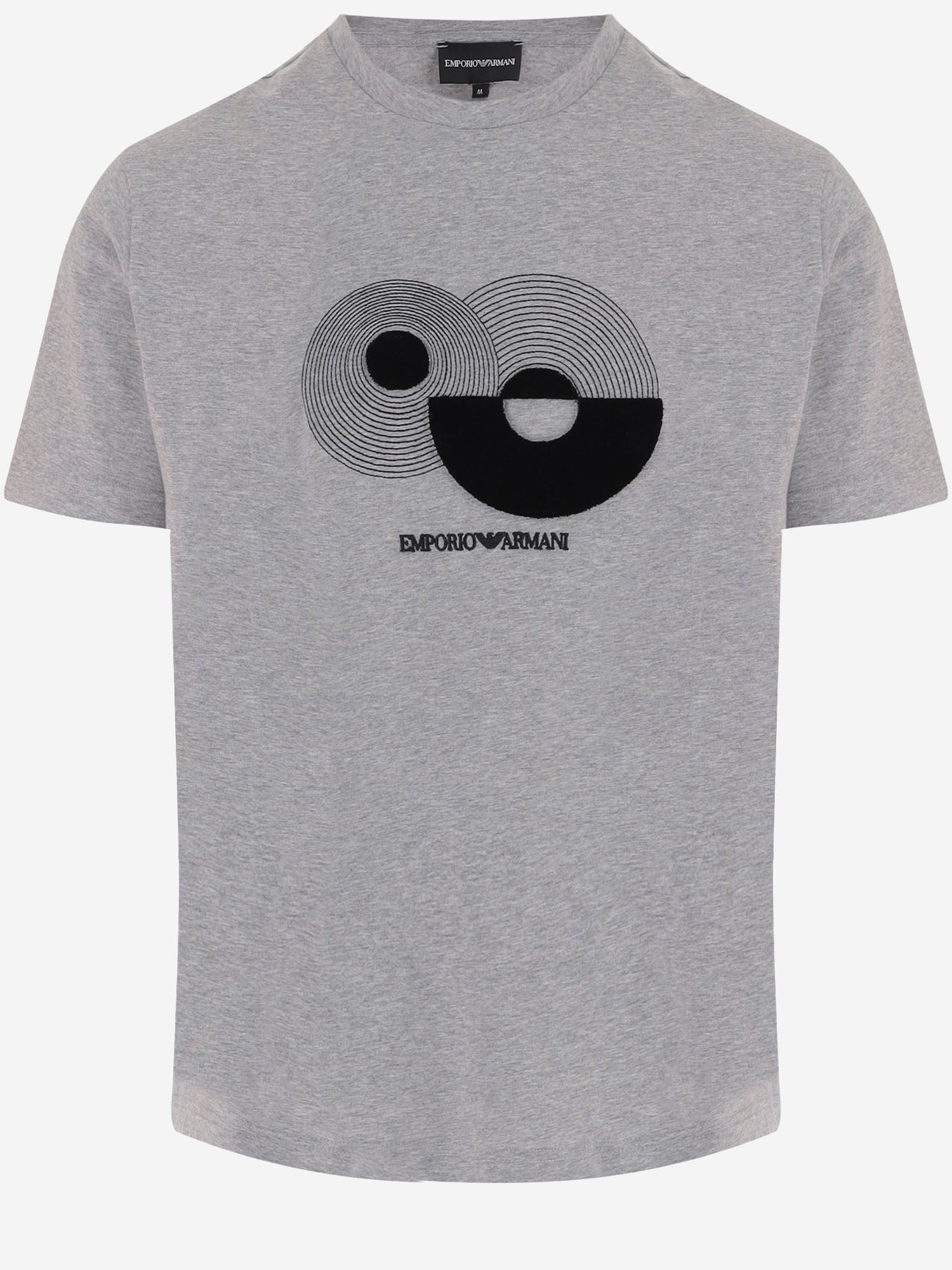 T-SHIRT IN COTONE CON LOGO EM004760 AF14795F8003 EMPORIO ARMANI 