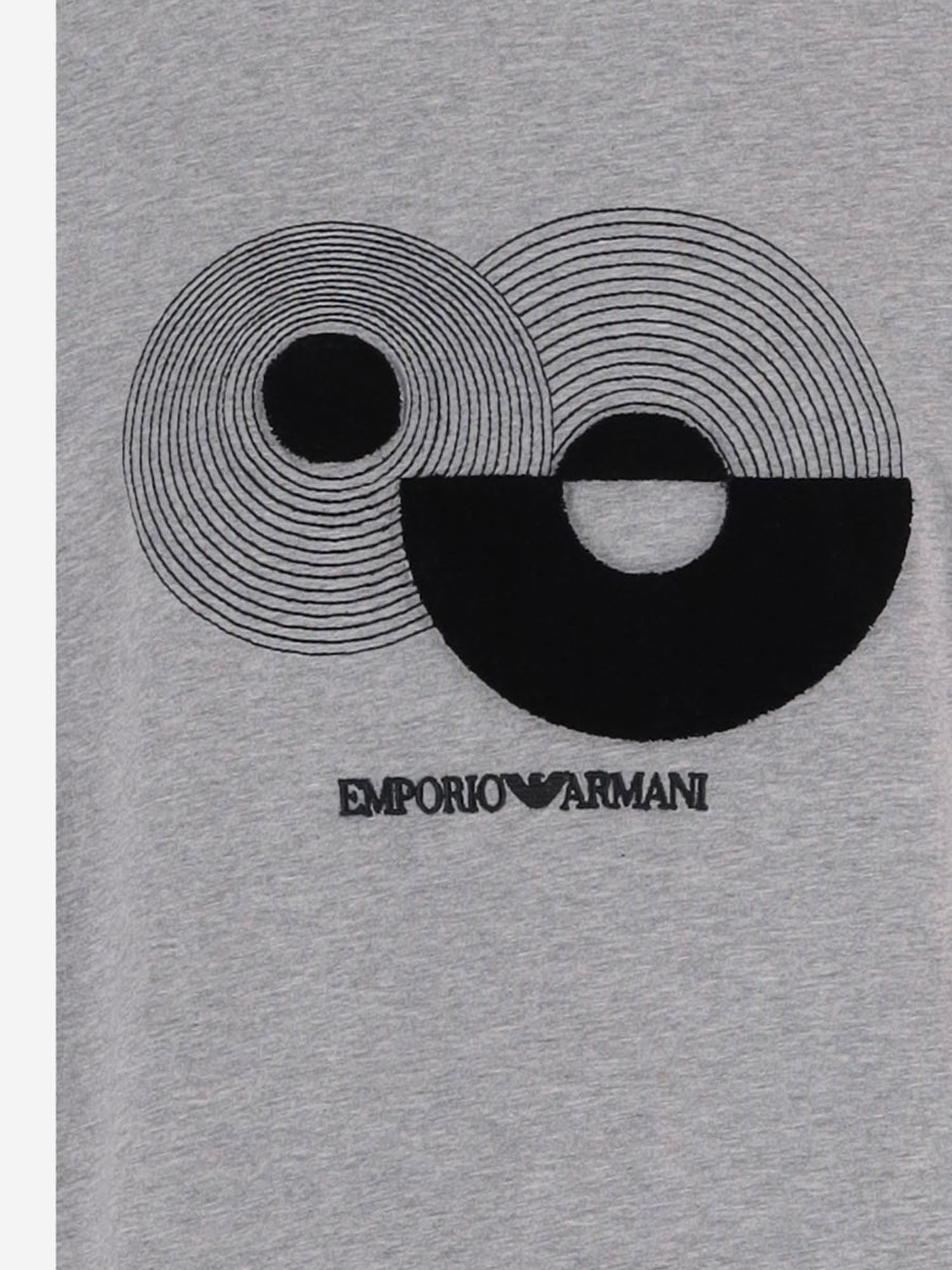 T-SHIRT IN COTONE CON LOGO EM004760 AF14795F8003 EMPORIO ARMANI 