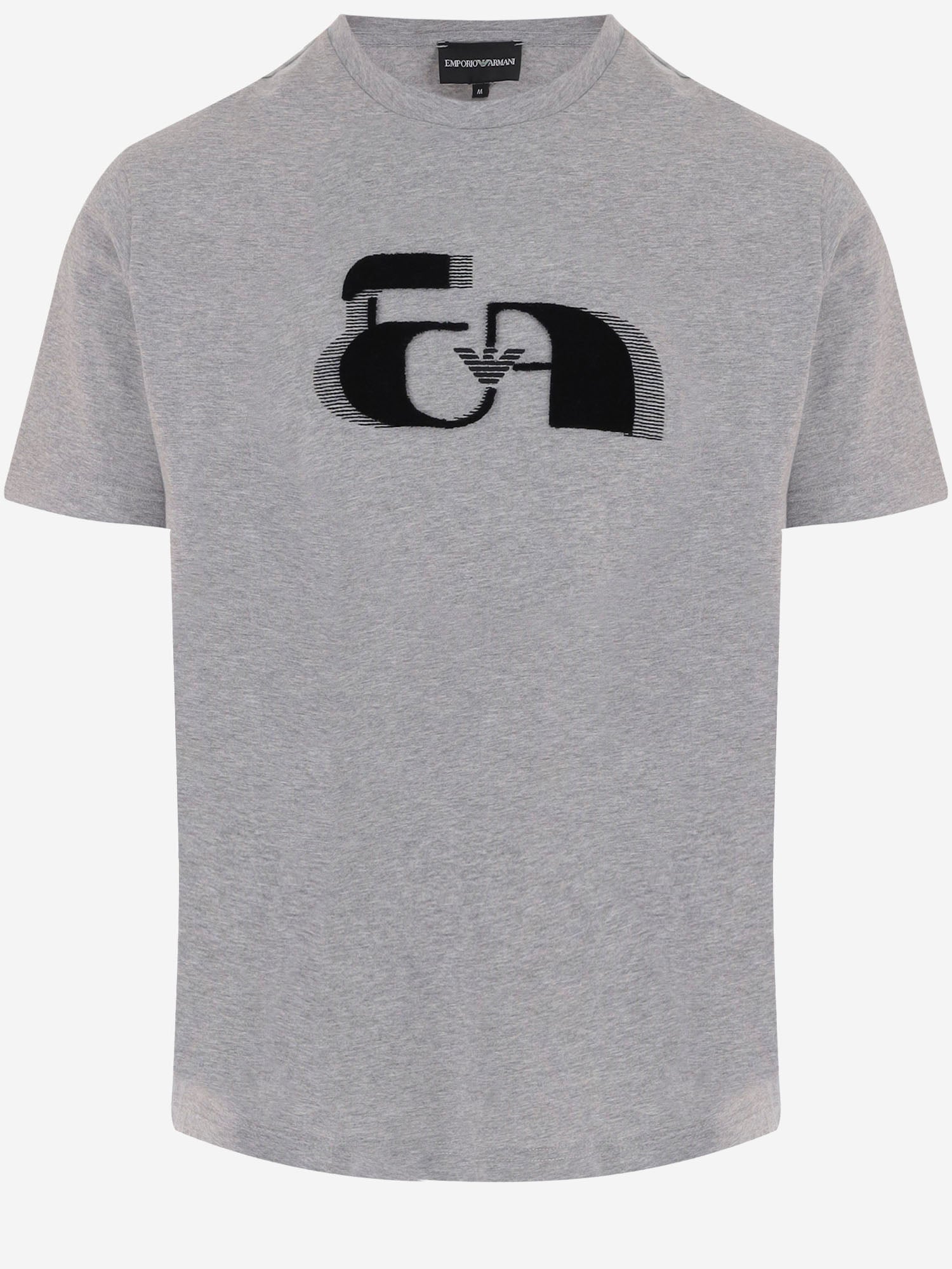 T-SHIRT IN COTONE CON LOGO EM004760 AF14795F8004 EMPORIO ARMANI 