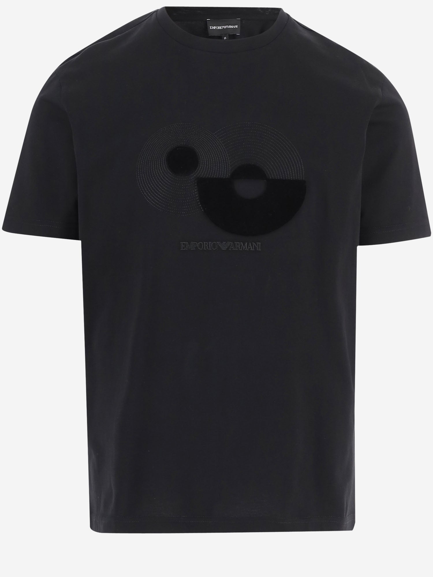 T-SHIRT IN COTONE CON LOGO EM004760 AF14795FC013 EMPORIO ARMANI 