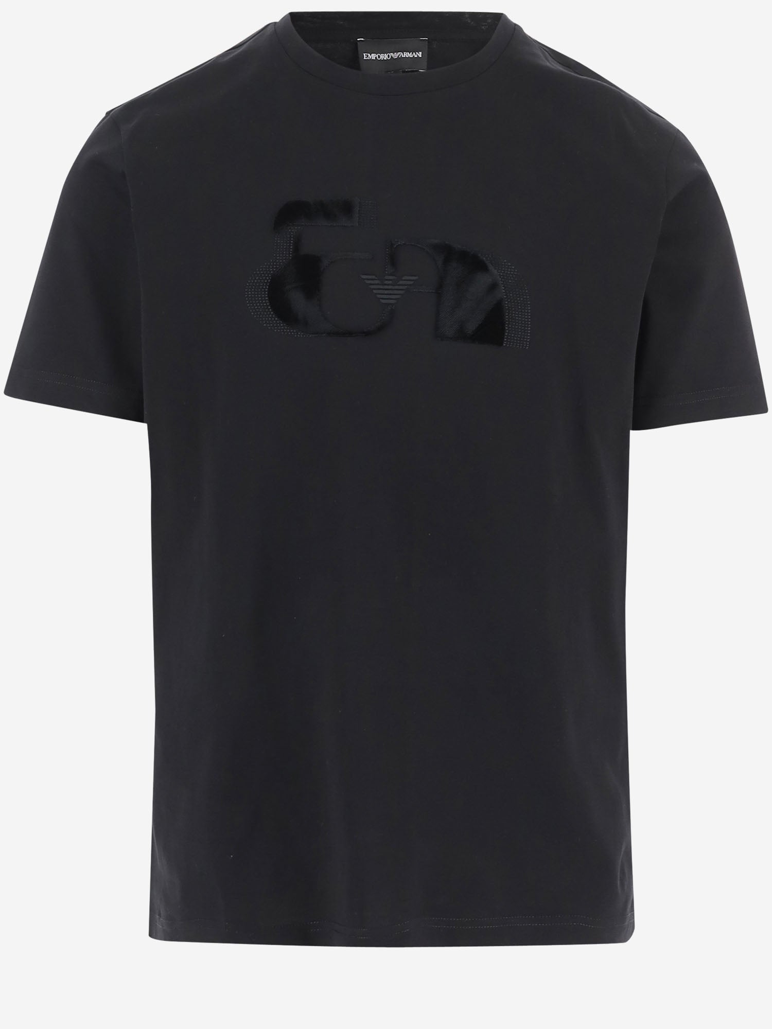 T-SHIRT IN COTONE CON LOGO EM004760 AF14795FC014 EMPORIO ARMANI 
