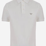 POLO IN COTONE CON LOGO EM005358 AF10497U0003 EMPORIO ARMANI 