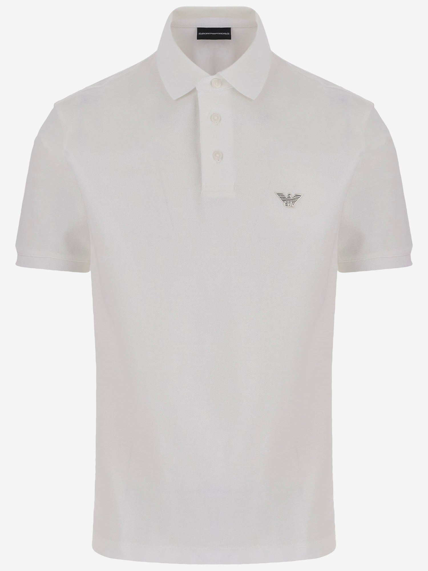 POLO IN COTONE CON LOGO EM005358 AF10497U0003 EMPORIO ARMANI 