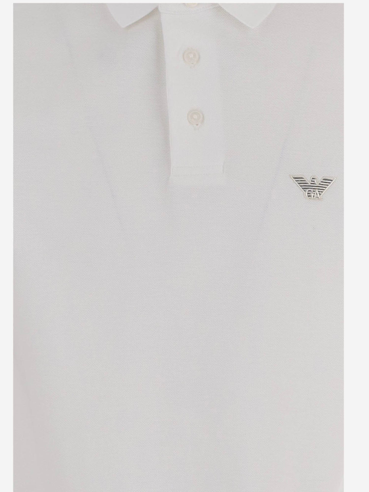 POLO IN COTONE CON LOGO EM005358 AF10497U0003 EMPORIO ARMANI 