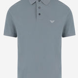 POLO IN COTONE CON LOGO EM005358 AF10497U9170 EMPORIO ARMANI 